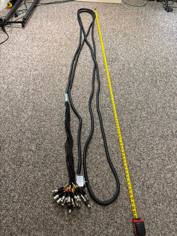 Mogami 32' DL to 12 XLR M and 12 XLR F Snake image 1