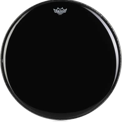 Remo Powerstroke P3 Ebony Bass Drumhead - 22 inches image 1