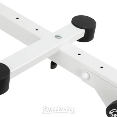 K&M 18820 Omega Pro Keyboard Stand - Pure White (OmegaProWTd1) image 6