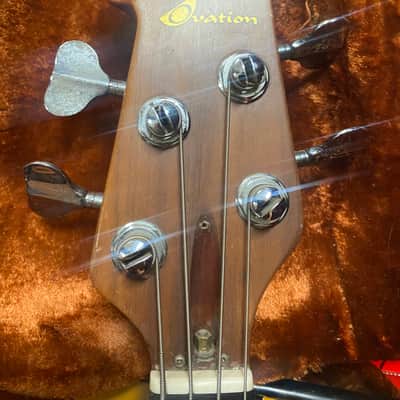 Ovation Magnum III 1980 Bass guitar w/ original case image 5