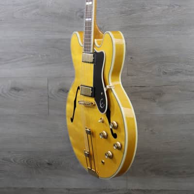 Epiphone Sheraton Frequensator with Laurel Fretboard Natural image 4