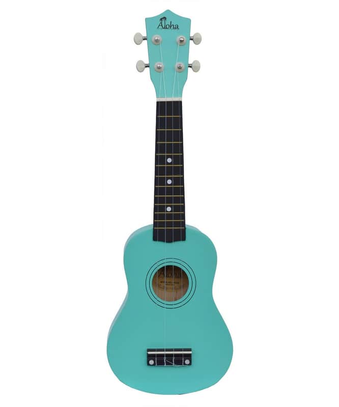 Aloha UK402 Soprano Ukulele - Cyan image 1