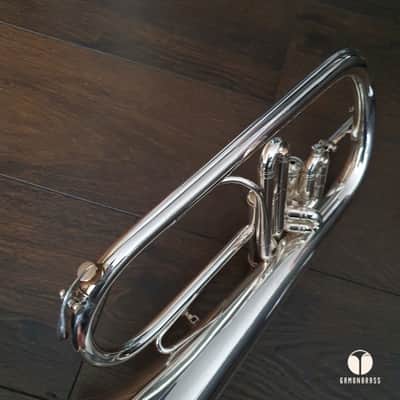 One Piece Bell Couesnon Monopole Conservatoire flugelhorn, case | Gamonbrass Bild 21