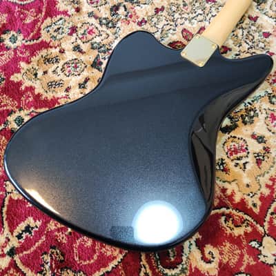 *NEW IN BOX* 2026 Fender Japan Limited Edition Traditional Collection, 60's Jaguar Black Pearl Gold with Matching Headstock, MIJ JD26 image 16