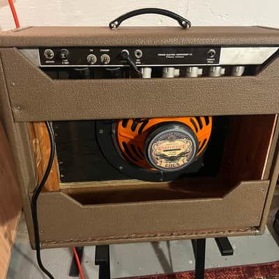 FS/FT Fender Pro 6G5-A Brownface 40-Watt 1x15" Guitar Combo 1961 - 1963 - Brown image 5