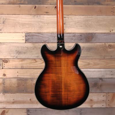 Ibanez Artstar ASH300 Semi-Hollow Guitar Tobacco Brown Hardshell image 5