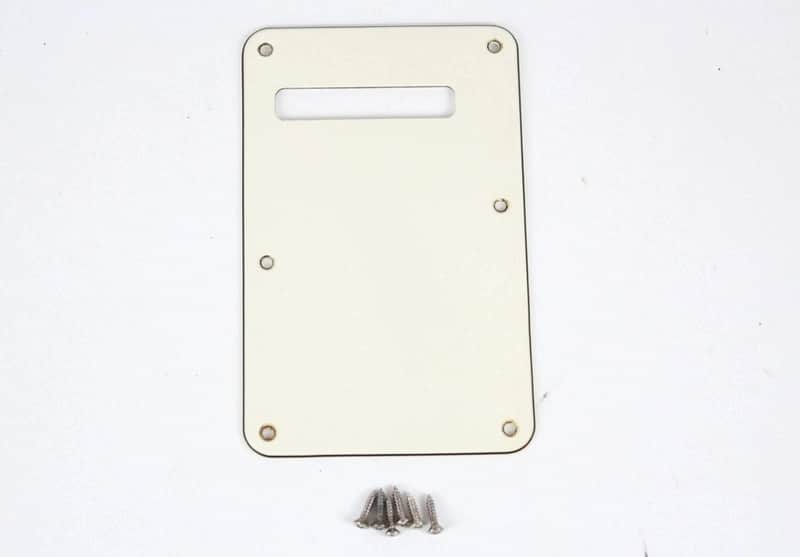 1996 Vintage Fender Stratocaster Plus Tremolo Back White Cover USA 1990s USA image 1