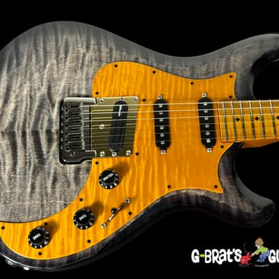2024 Knaggs Larry Mitchell Signature Severn Tier 2 Flame Top Gloss ~ Charcoal Burst image 1
