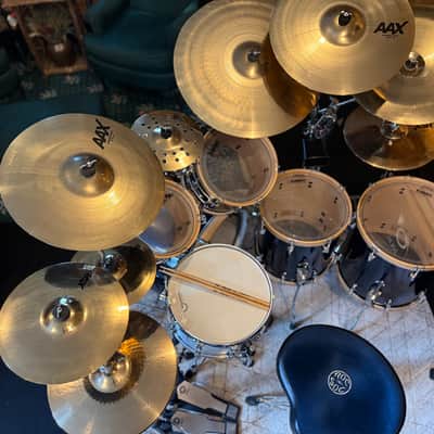 Complete set-up Dixon Artisan, Sabian cymbals, Yamaha hardware image 4