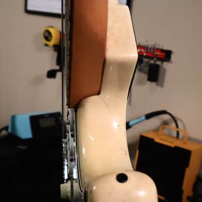 1992 Squier MIK Stratocaster Korea Off-White Maple Neck image 20