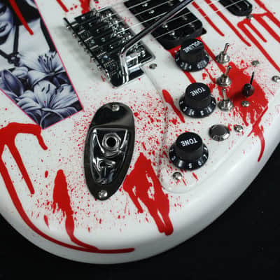 Custom Painted and Upgraded 2024 Fender Squier Strat With Matching Headstock image 12