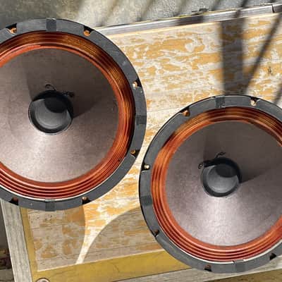 Vintage Jensen C10PF FlexAir 10" Matched Guitar Speakers 70s image 1