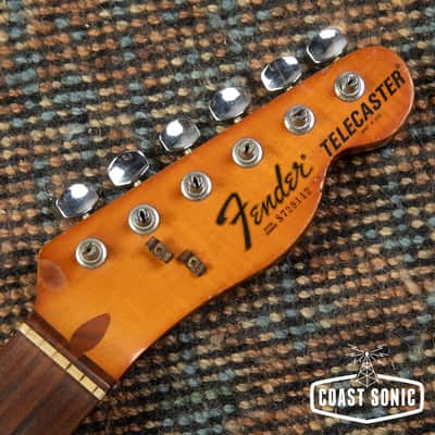 Vintage 1977 Fender Telecaster neck & original tuners *flame maple w/rosewood* image 1