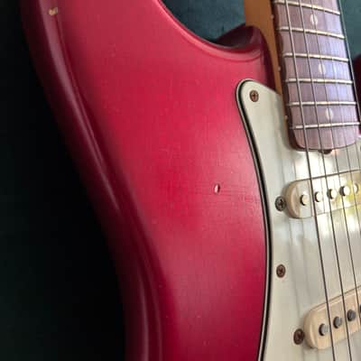 Immagine Fender Vintera Road Worn '60s Stratocaster 2020 - 2021 - Firemist Gold - 5