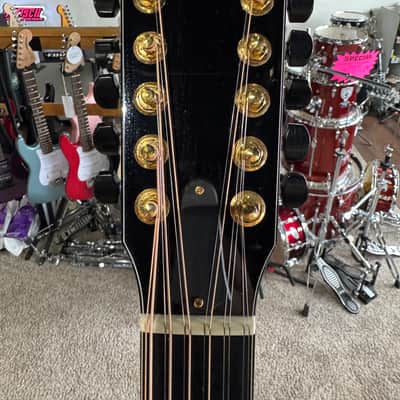 2003 Taylor Limited Edition 654ce 12 String - Cherry Blackburst w/ OHSC image 6