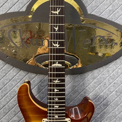 PRS CE24 2018 1 of 50 Wilcutt Guitars Livingston Lemondrop Burst SkunkWerx Collector Grade 9/10 SIGNED BY PAUL image 6