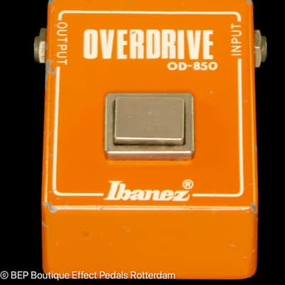 Ibanez OD-850 Overdrive 1981 Japan s/n 141750 with "R" Logo image 8