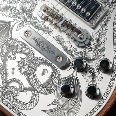 Zemaitis MFG-AC-24 Dragon & Heart  - Natural image 3