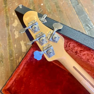 LEFTY! -Musicman Sabre Bass c 1978 walnut original vintage Leo fender USA left handed image 6