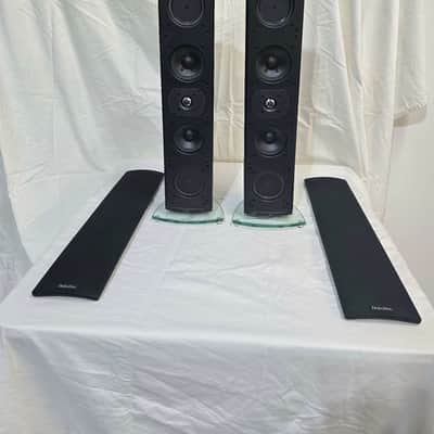 Definitive Technology Mythos Two  Floor/Wall Speakers w/Glass Bases image 2