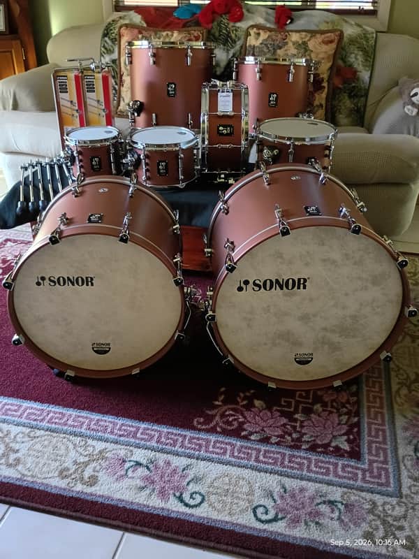 SONOR SQ1 - 8 piece drum set image 1