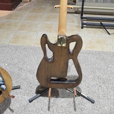 JIMCAT PIEZO HOLLOW medium walnut TELECASTER image 2