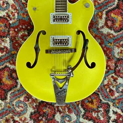 Gretsch G6120-T-HR Brian Setzer Signature 2021 - Lime Gold, Mint, DEMO, SKU: I617158 image 2