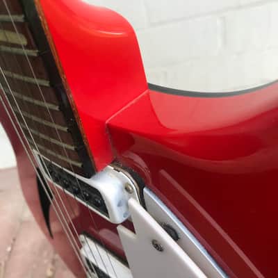 RARE 1985 Rickenbacker 360 Ruby Red …(actually a 360/12 currently strung as a 6 string) ... Original Hardcase image 23