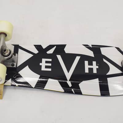 EVH Black and White Stripes Skateboard Made in the USA by Aluminati Boards image 3