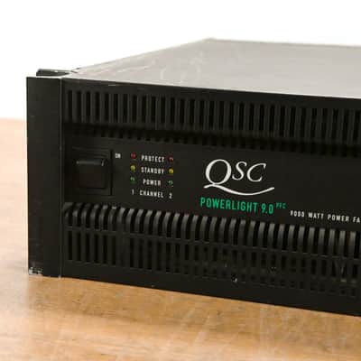 QSC PowerLight 9.0 PFC Power Factor Corrected 2-Channel Power Amplifier CG011SZ image 4