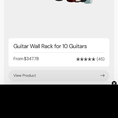 String Swing 15 Guitar Wall Rack Models  SW10RL-K And  SW5RL-K 2026 - Cherry image 9