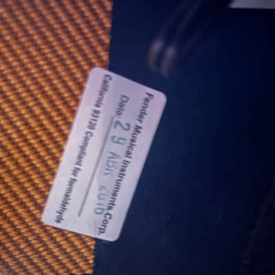 Fender Blues Junior Lacquered Tweed 15-Watt 1x12" Guitar Combo 2016 Jensen Speaker image 8