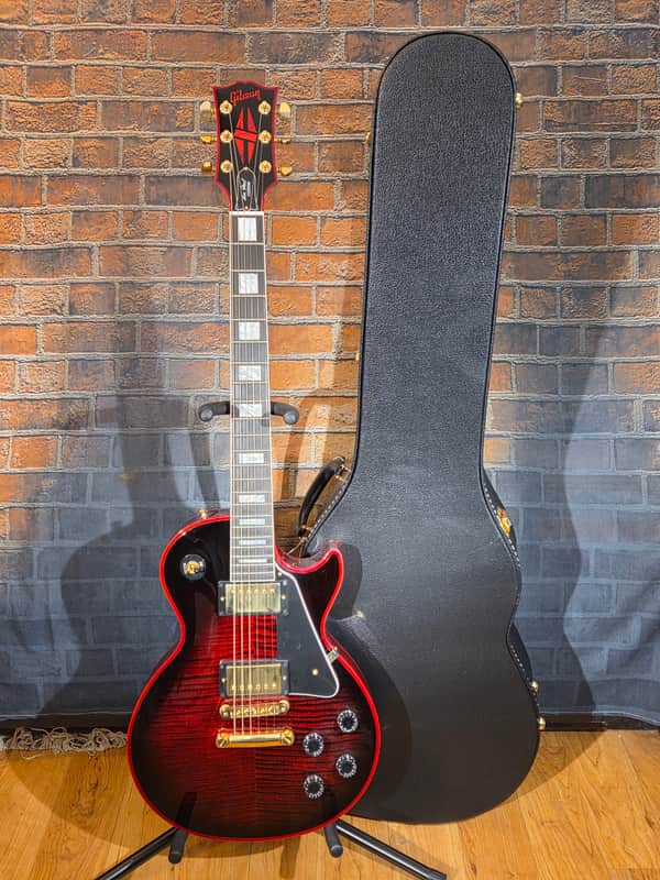 STUNNING Gibson 2024 Custom Shop Les Paul Custom Red Widow w/ OHSC AMAZING! image 1
