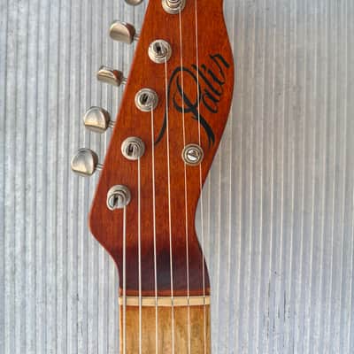 Palir Titan Tele-Style – Rustic Blue Relic – Boutique Build – Thick Neck – Excellent Condition image 6
