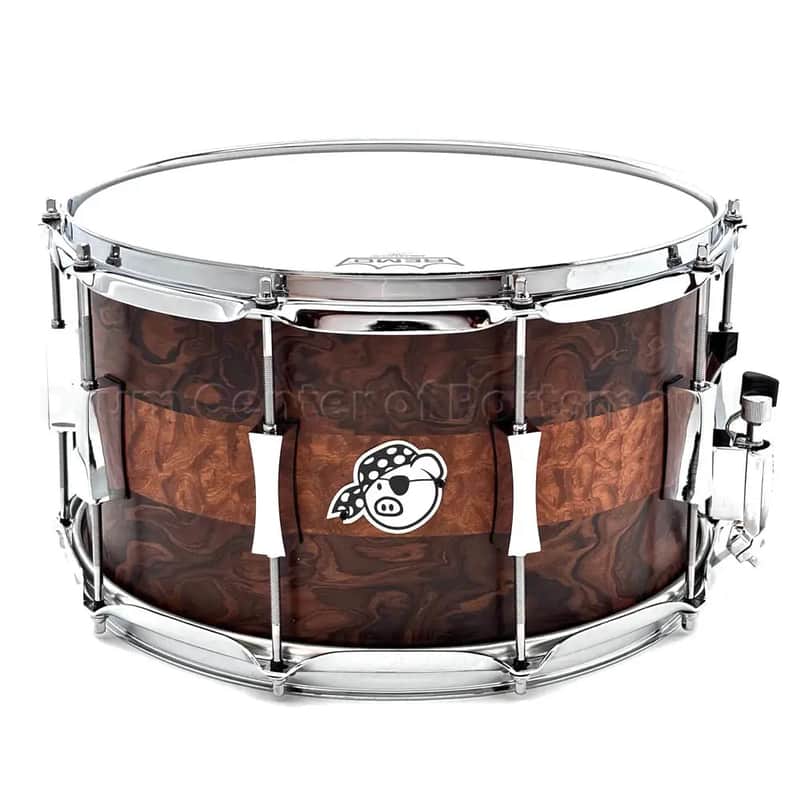Pork Pie Macchiato Maple Snare Drum 14x8 image 1