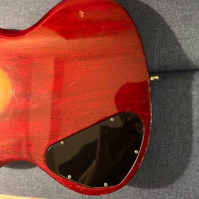 Gibson SG Standard 1977 Cherry - Pro Stainless Steel Refret with Gibson HSC and Free Strap! image 10