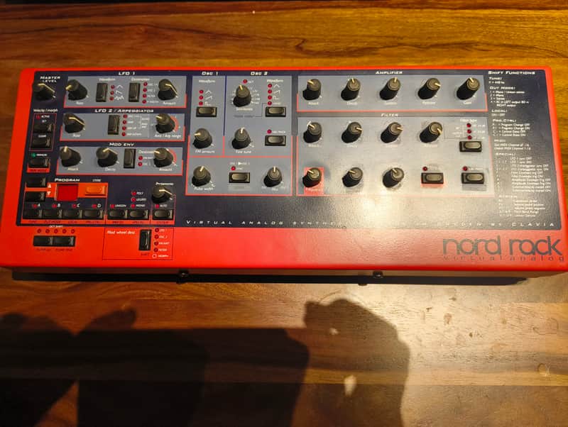 Clavia Nord Lead 1 Rack (Virtual Analog) Mid 90s Red Metal image 1