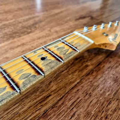 Fender 1957 Custom Shop Stratocaster 2022 Heavy Relic, Brownie vibe image 9