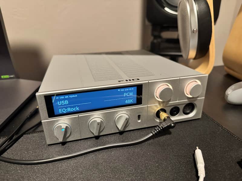 FiiO K17 Headphone/Speaker Amplifier & DAC - Silver