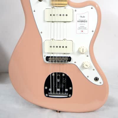 Fender Made in Japan Hybrid II Jazzmaster MN SN:5976 ≒3.65kg 2021 Flamingo Pink image 7