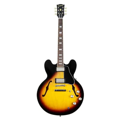 Epiphone 1962 ES-335 Reissue Vintage Burst - Semi Acoustic Guitar image 2