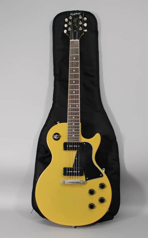 2021 Epiphone Les Paul Special TV Yellow w/ Gig Bag image 1