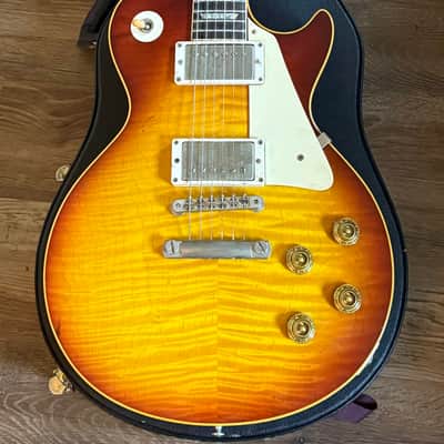 2006 Gibson Les Paul 1960 Reissue Historic Makeovers Deluxe Aged Carmelita Burst image 12