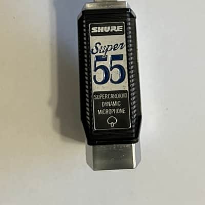 Shure Super 55 Deluxe Supercardioid Dynamic Microphone 2017 - Present - Chrome image 2