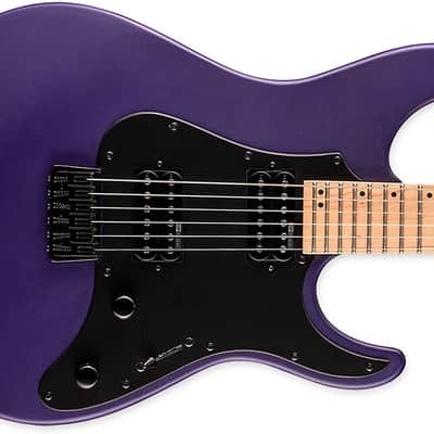 ESP LTD SN-200HT Dark Metallic Purple Satin image 1