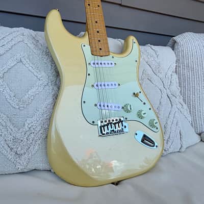 1989 Squier II Stratocaster MIK E9 | Proper Passive™ Electronics | Vintage White | Boutique image 1