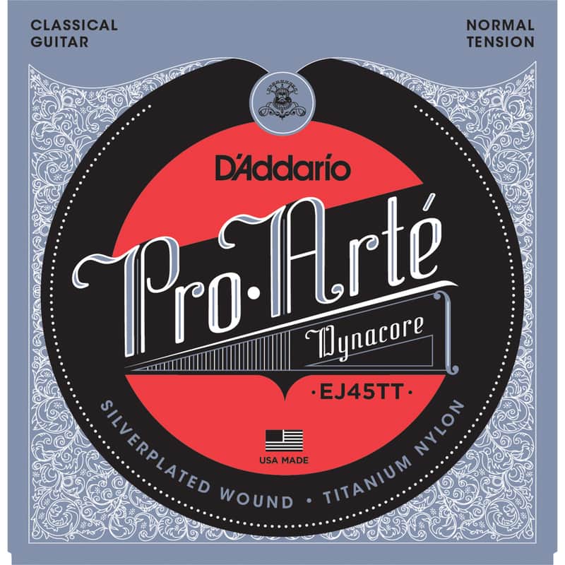 D'Addario EJ45TT Titanium Pro Arte, Normalv - Classic Guitar Strings image 1
