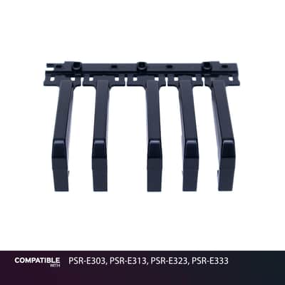 Yamaha Black Key Set for PSR-E303, PSR-E313, PSR-E323, PSR-E333