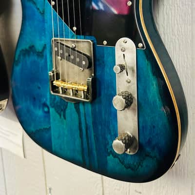 Warmoth Telecaster “ Latellacaster” 2026 - Teal nitro image 3