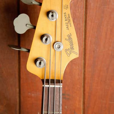 Fender Japan JB-62 Jazz Bass Reissue Candy Apple Red 1990 Pre-Owned image 3